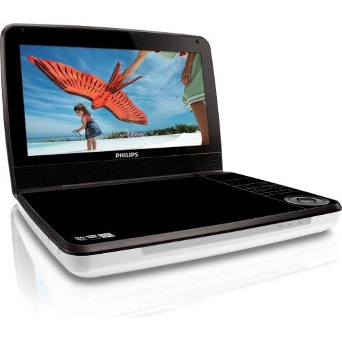  [아마존베스트]Amazon Renewed Philips PD9000/37 9-Inch LCD Portable DVD Player -White/Black (Renewed)