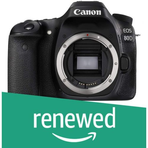 캐논 [아마존베스트]Canon EOS 80D Digital SLR Camera Body (Black) (Renewed)