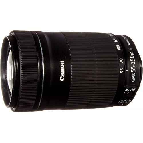 캐논 [아마존베스트]Canon EF-S 55-250mm F4-5.6 is STM Lens for Canon SLR Cameras (Renewed)