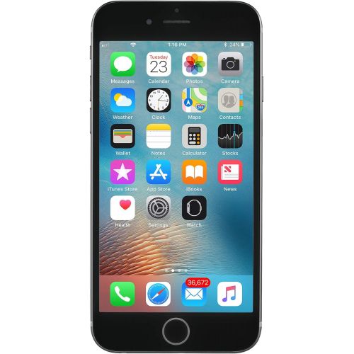 애플 [아마존베스트]Apple iPhone 6S, GSM Unlocked, 32GB - Space Gray (Renewed)