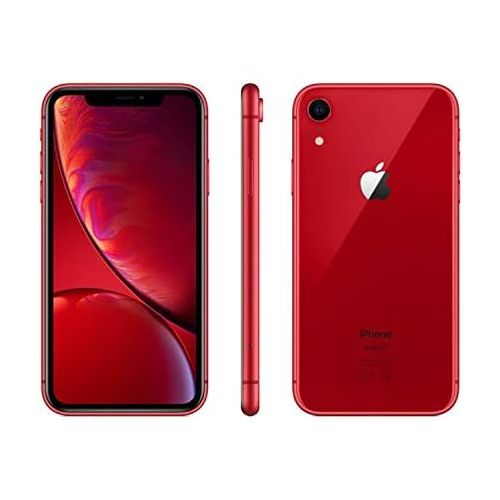 애플 [아마존베스트]Apple iPhone XR, Fully Unlocked, 64 GB - Red (Renewed)