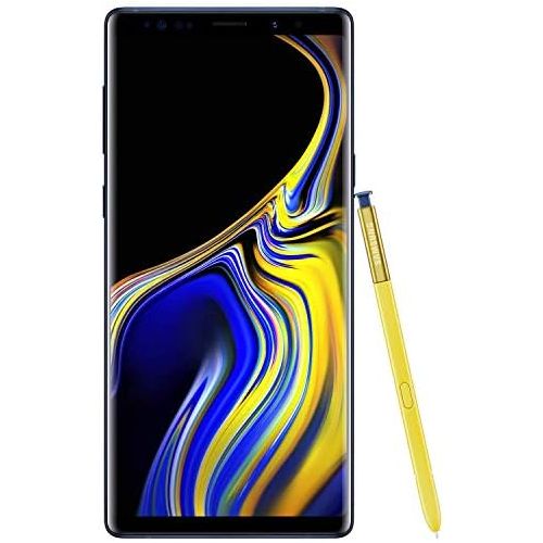 삼성 [아마존베스트]Samsung Galaxy Note9 Factory Unlocked Phone with 6.4in Screen and 128GB - Ocean Blue (Renewed)