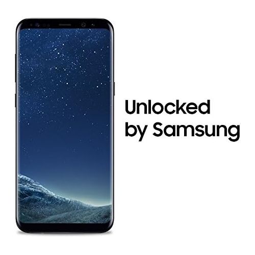 삼성 [아마존베스트]Samsung Galaxy S8 64GB Phone - 5.8in Unlocked Smartphone - Midnight Black (Renewed)