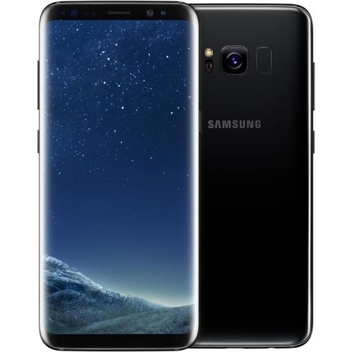 삼성 [아마존베스트]Samsung Galaxy S8 64GB Phone - 5.8in Unlocked Smartphone - Midnight Black (Renewed)