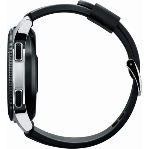 삼성 [아마존베스트]Samsung SM-R805UZSAXAR Galaxy Watch Smartwatch 46mm Stainless Steel LTE GSM (Unlocked), Silver (Renewed)