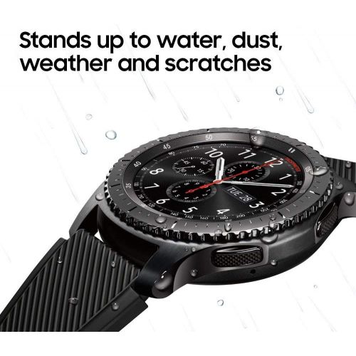 삼성 [아마존베스트]Samsung SAMSUNG GEAR S3 FRONTIER Smartwatch 46MM (Bluetooth Only) - Dark Grey (Renewed)