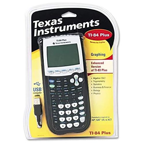  [아마존베스트]Texas Instruments TI-84Plus Programmable Graphing Calculator, 10-Digit LCD