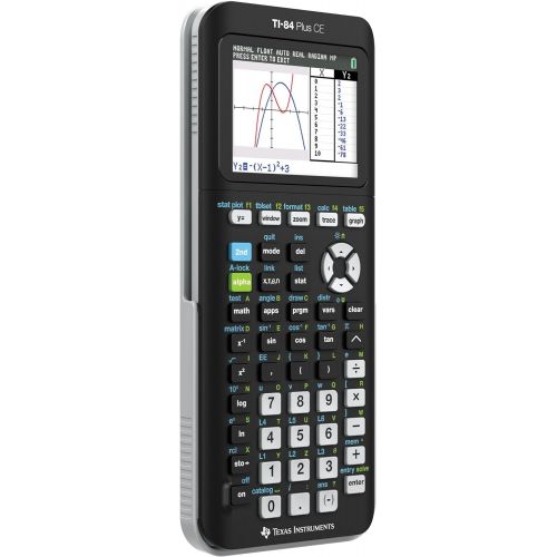  [아마존베스트]Texas Instruments TI-84 PLUS CE Graphing Calculator, Black (Frustration-Free Packaging) (84PLCE/PWB/2L1/A) (Renewed)