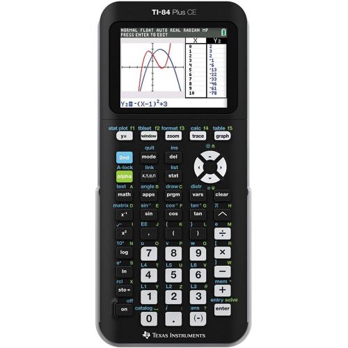  [아마존베스트]Texas Instruments TI-84 Plus CE Graphing Calculator, Black (Renewed)