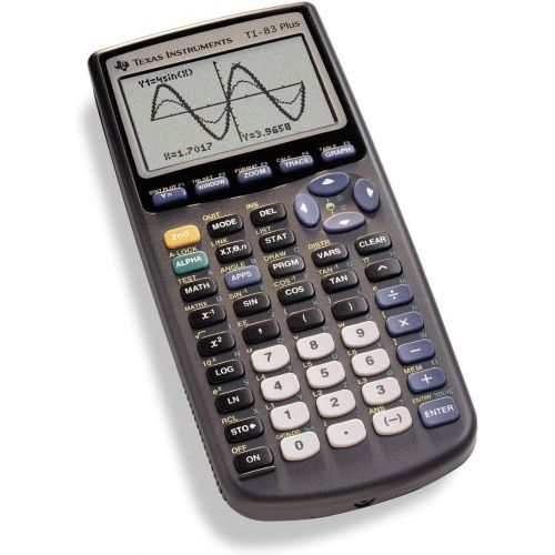  [아마존베스트]Texas Instruments TI-83 Plus Graphing Calculator (Renewed)