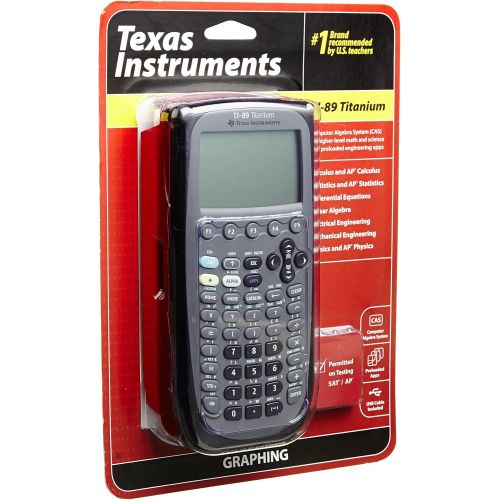  [아마존베스트]Texas Instruments TI-89 Titanium Graphing Calculator (packaging may differ) (Renewed)