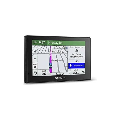 가민 [아마존베스트]Garmin DriveSmart 50LMT 5in Portable GPS Navigator w/ Lifetime Maps & Traffic (Renewed)