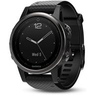 [아마존베스트]Garmin fenix 5s, Premium and Rugged Smaller-Sized Multisport GPS Smartwatch, Sapphire Glass, Black, (Renewed)