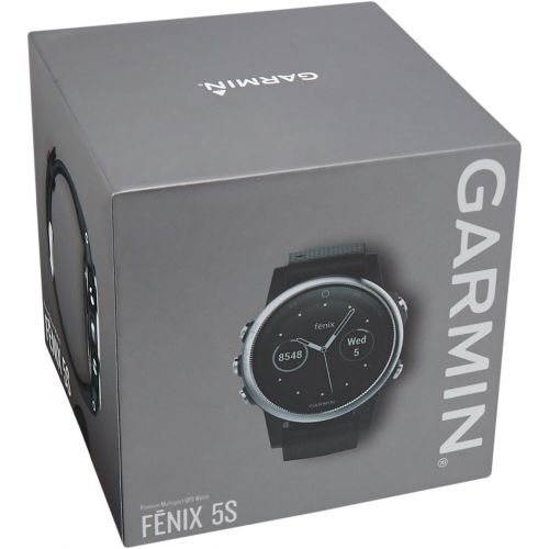 가민 [아마존베스트]Garmin fnix 5S, Premium and Rugged Smaller-Sized Multisport GPS Smartwatch, White, (Renewed)