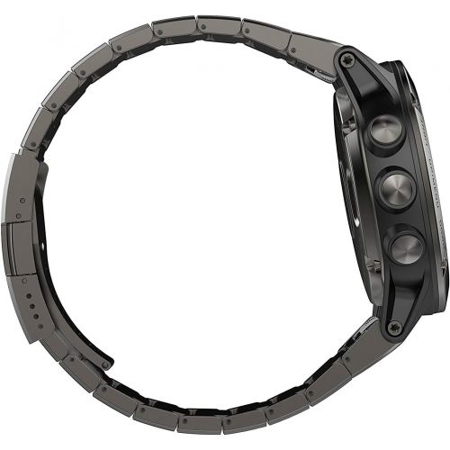  [아마존베스트]Amazon Renewed Garmin Fenix 5 Sapphire-Slate Gray with Metal Band (Renewed)