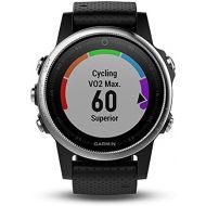 [아마존베스트]Garmin fnix 5S, Premium and Rugged Smaller-Sized Multisport GPS Smartwatch, Silver/Black, (Renewed)