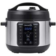 [아마존베스트]Amazon Renewed Crock-Pot 4-Quart Multi-Use MINI Express Crock Programmable Slow Cooker and Pressure Cooker with Manual Pressure, Boil & Simmer, Stainless Steel (Renewed)