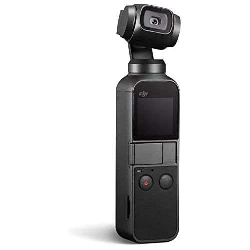  [아마존베스트]Amazon Renewed DJI Osmo Pocket Handheld 3 Axis Gimbal Stabilizer with integrated Camera, Attachable to Smartphone, Android (USB-C), iPhone (Renewed)