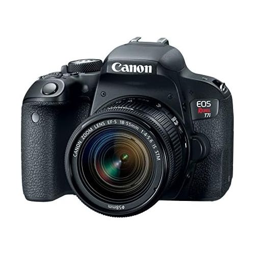 캐논 Canon EOS Rebel T7i EF-S 18-55 is STM Kit (Renewed)