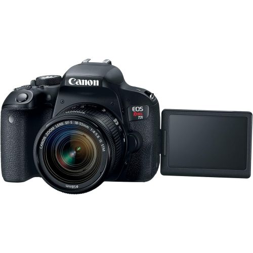 캐논 Canon EOS Rebel T7i EF-S 18-55 is STM Kit (Renewed)