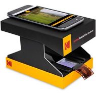 KODAK Mobile Film Scanner  Scan & Save Old 35mm Films & Slides w/Your Smartphone Camera  Portable, Collapsible Scanner w/Built-in LED Light & Free Mobile App for Scanning, Editin