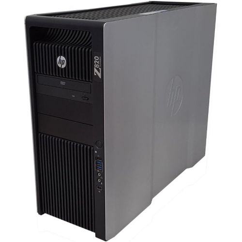  RPC Global HP Z820 Workstation Intel Xeon 16 Core 2.6GHz 128GB RAM 500GB Solid State Drive + 2TB Hard Drive Dual NVIDIA Quadro FX 3800 Graphics CD/DVDRW Windows 10 Pro 64-bit (Renewed)