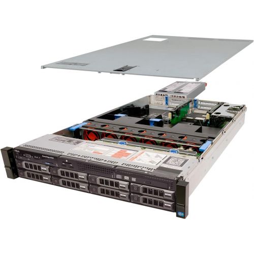델 High-End Dell PowerEdge R720 Server 2 x 2.60Ghz E5-2670 8C 192GB 8 x 2TB (Renewed)