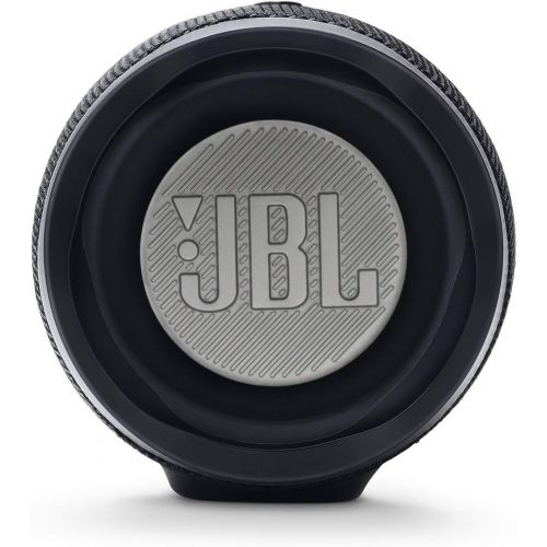 제이비엘 JBL Charge 4 Portable Waterproof Wireless Bluetooth Speaker - Black (Renewed)