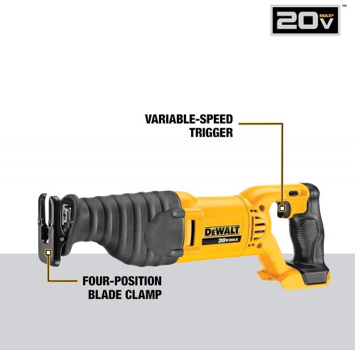  Amazon Renewed DEWALT 20V MAX Combo Kit, Compact 7-Tool (DCK720D2) (Renewed)