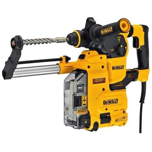  Amazon Renewed DEWALT D25333KDHR 1-1/8 in. SDS Plus Rotary Hammer Kit with Onboard Dust Extractor (Renewed)