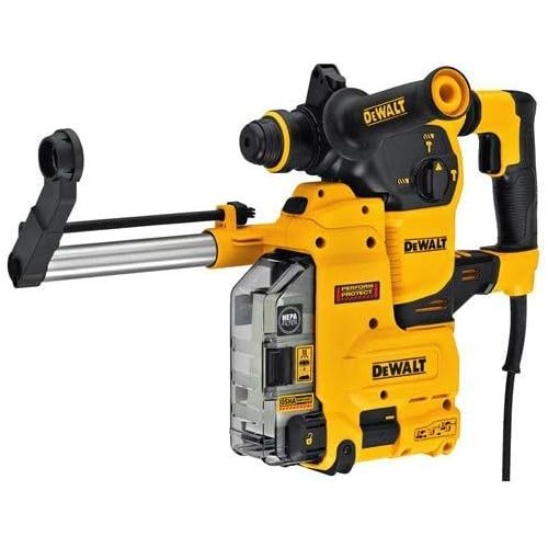  Amazon Renewed DEWALT D25333KDHR 1-1/8 in. SDS Plus Rotary Hammer Kit with Onboard Dust Extractor (Renewed)