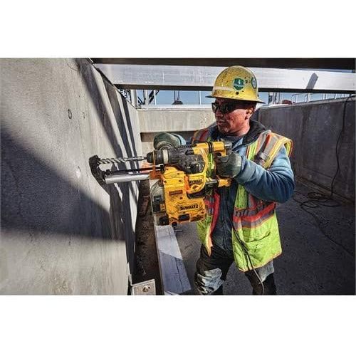  Amazon Renewed DEWALT D25333KDHR 1-1/8 in. SDS Plus Rotary Hammer Kit with Onboard Dust Extractor (Renewed)