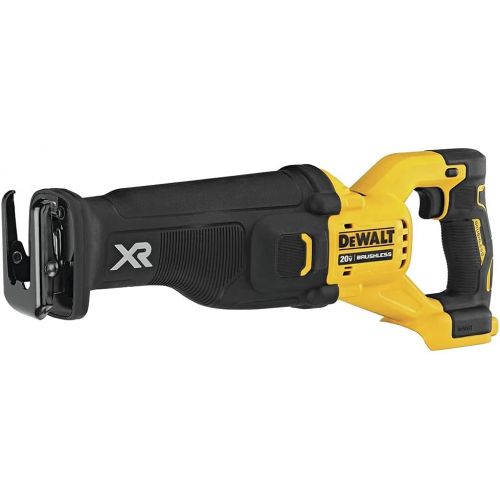  Amazon Renewed DEWALT DCS368BR 20V MAX XR Brushless Li-Ion Cordless Reciprocating Saw TOOL ONLY (Renewed)