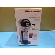 Amazon Renewed KitchenAid Sparkling Beverage Maker, Onyx Black (Renewed)