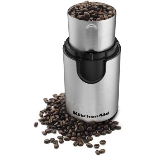 Amazon Renewed KitchenAid BCG111OB Blade Coffee Grinder - Onyx Black (Renewed)