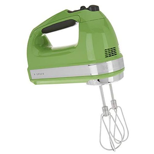  Amazon Renewed KitchenAid KHM920ga 9-Speed Most Powerful Digital Display Power Hand Mixer Green Apple (Renewed)