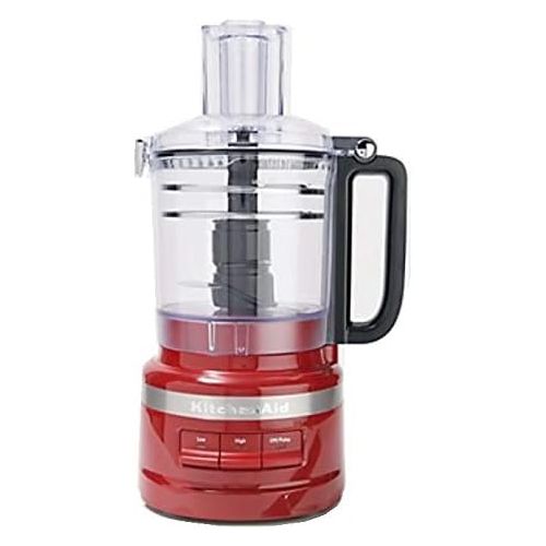  Amazon Renewed KitchenAid KFP0919ER 9 Cup Plus Food Processor, Empire Red (Renewed)