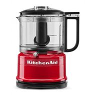Amazon Renewed KitchenAid KFC3516QHSD 100 Year Limited Edition Queen of Hearts Food Chopper, 3.5 Cup, Passion Red (Renewed)