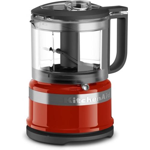  Amazon Renewed KitchenAid KFC3516HT 3.5 Cup Food Chopper, Hot Sauce (Renewed)