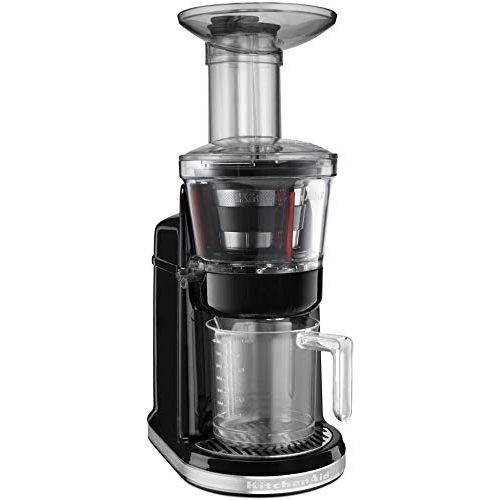  Amazon Renewed KitchenAid KVJ0111OB Maximum Extraction Juicer, Onyx Black (RENEWED) CERTIFIED REFURBISHED