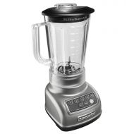 Amazon Renewed KitchenAid RKSB1570CU 5-Speed Blender with 56-Ounce BPA-Free Pitcher - Silver (Renewed)