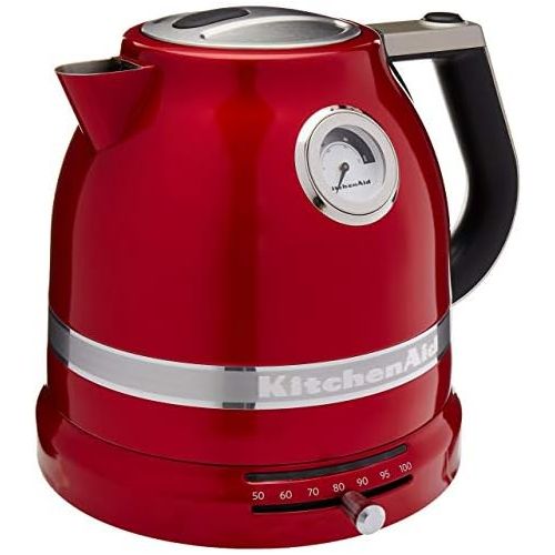  Amazon Renewed KitchenAid KEK1522CA Kettle - Candy Apple Red Pro Line Electric Kettle (Renewed)