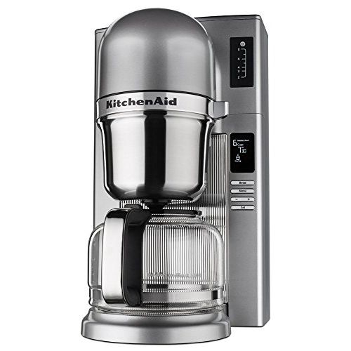  Amazon Renewed KitchenAid RKCM0802MS (Renewed) Pour Over Coffee Brewer, Medallion Silver