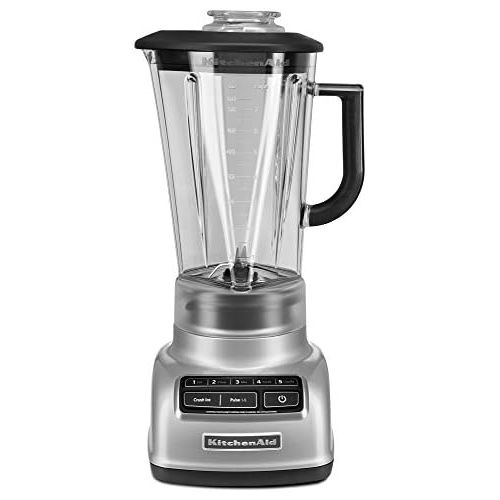  Amazon Renewed KitchenAid KSB1575MC 5-Speed Diamond Blender, Metallic Chrome (Renewed)