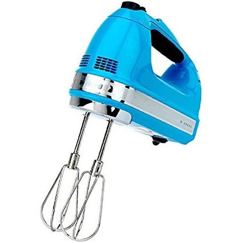  Amazon Renewed KitchenAid RKHM9CL 9-Speed Most Powerful Digital Display Power Hand Mixer Crystal Blue (Renewed)