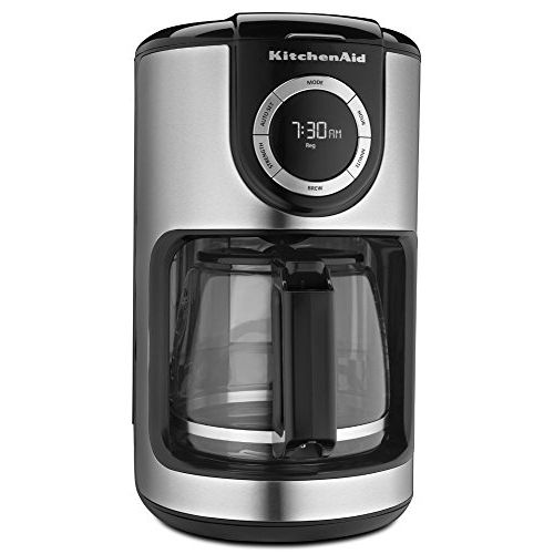  Amazon Renewed KitchenAid KCM1202OB 12-Cup Glass Carafe Coffee Maker - Onyx Black (Renewed)