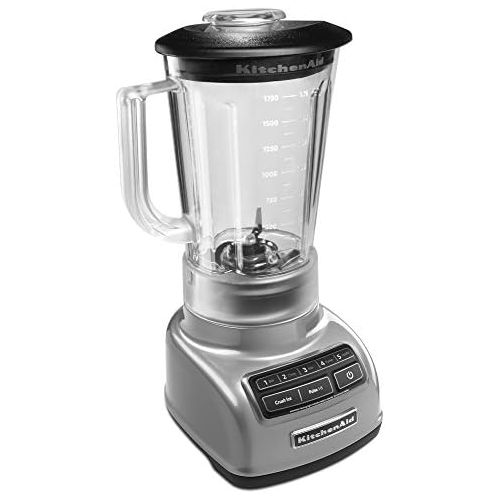  Amazon Renewed KitchenAid 5-Speed Blender RKSB1570MC, 56-Ounce, Metalic Chrome (Renewed)