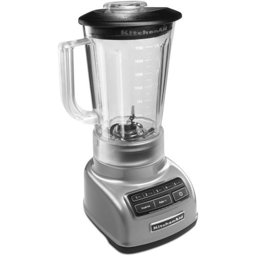  Amazon Renewed KitchenAid 5-Speed Blender RKSB1570MC, 56-Ounce, Metalic Chrome (Renewed)