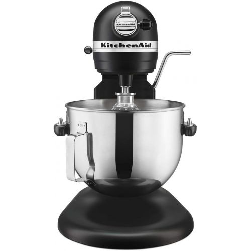  Amazon Renewed KitchenAid Professional 5 Plus Series Stand Mixers - Black Matte (Renewed)