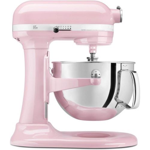  Amazon Renewed KitchenAid KP26M1XPK 6 Qt. Professional 600 Series Bowl-Lift Stand Mixer - Pink (Renewed)